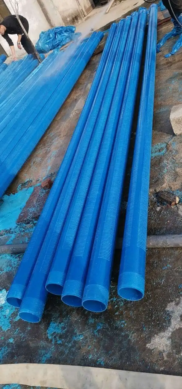 Upvc Well Casing /screen/soltted Pipes 50400mm For Water Well Deep And