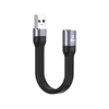 USB male to female cable 13cm black