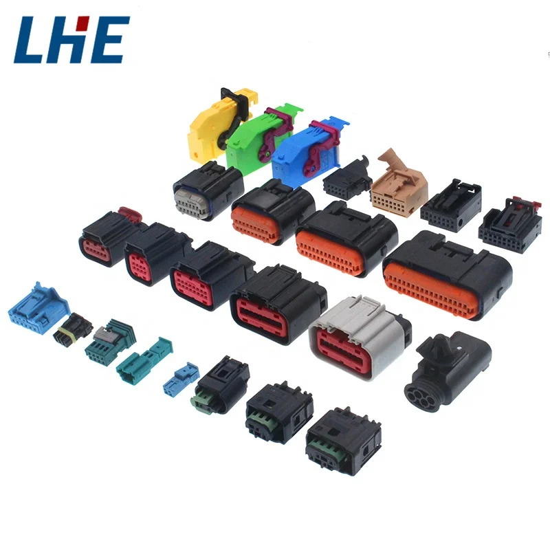 6189-0734 3 Pin Female Socket Pbt-Gf15 Auto Connector Cable Wire Harness Waterproof  Camshaft Position Sensor Induction Plug