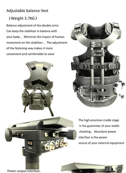 Alibaba.com: LAING M30F Steadicam stabilizer with 6-16kg load
