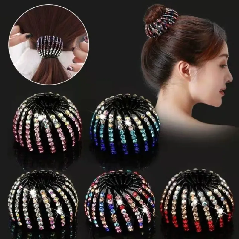 Forcine USA Bobby Pin Con Cristalli E Strass – Nero, Tema Charmed, Gioiello Per Capelli Donna - Foto 5