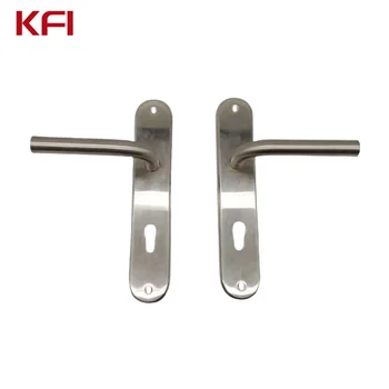 Classical Silver Aluminum Alloy Door Handle Lock BestSelling CoolTone Elegance