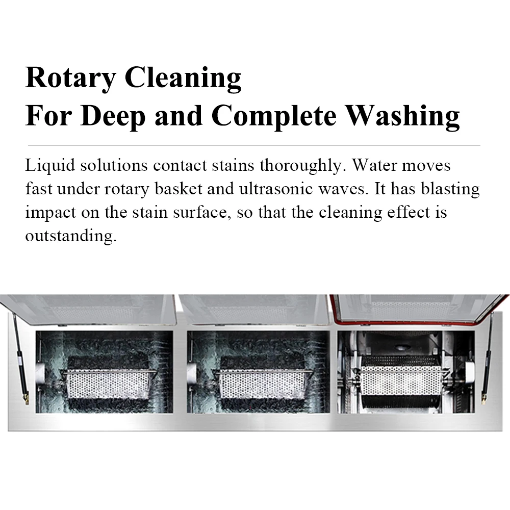 Tullker Nine Chambers Ultrasonic Cleaner - Efficient & Reliable