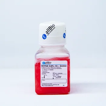 0.25% Pancreatic Enzyme Solution (containing EDTA Containing Phenol Red)