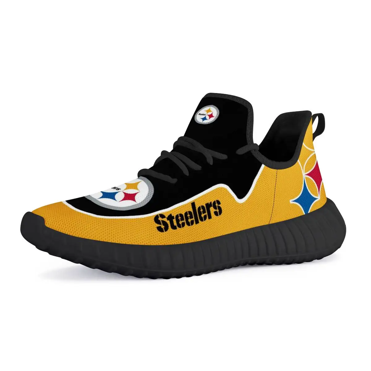 Pittsburgh Steelers NFL Premium Air Cushion Sports Shoes Custom Name For Men  Women