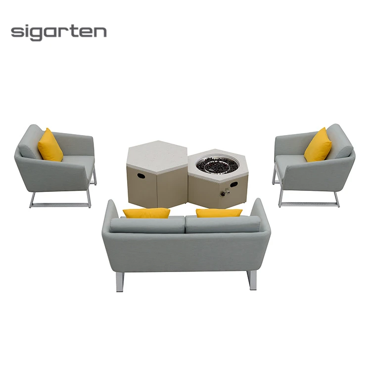 Conjunto De Sofás De Tela Para Exteriores,Muebles De Jardín,Novedad, Fabricante - Buy Al Aire Libre Sofá De Tela,Al Aire Libre Muebles De Sofá,Jardín  Al Aire Libre Sofá Product on Alibaba.com