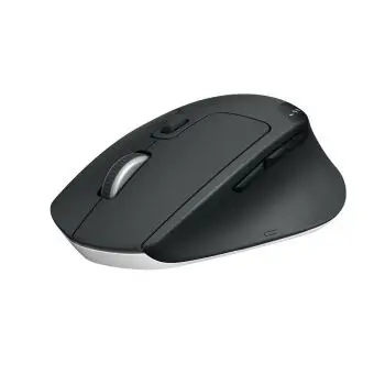 Logitech M720 Excellent Dual Mode Wireless Mouse Side Button Large Hand Mouse Comfort Black Mouse