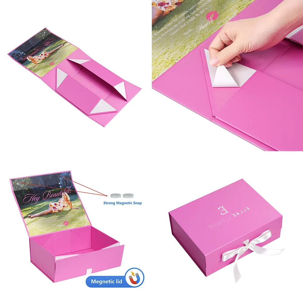 Custom Packaging Box with Ribbon