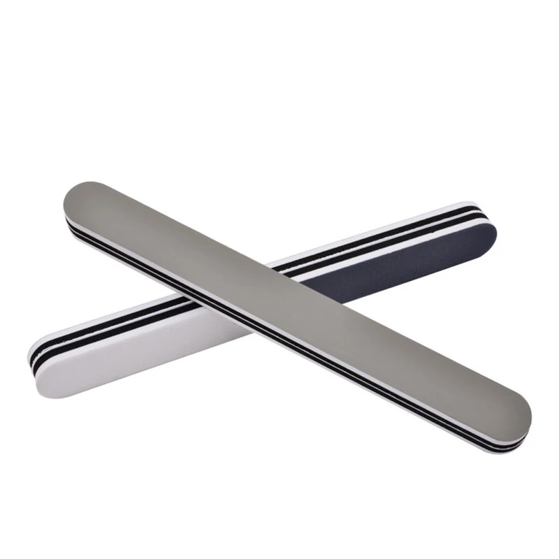 Лучшие продажи продуктов Профессиональный пилочки для ногтей ЕВА губка файл 100/180 новый оригинальный золотой поставщика