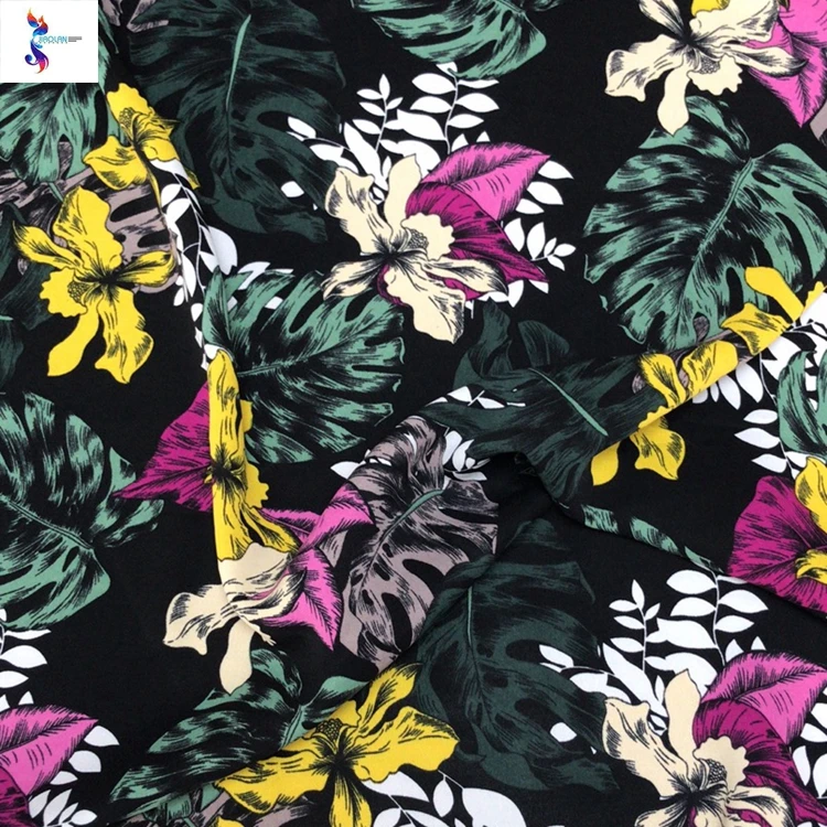 Ткань с принтом в наличии много новых стилей ромбовидное белье из 100% льна устойчивая одежда платья цветами Товары тканые