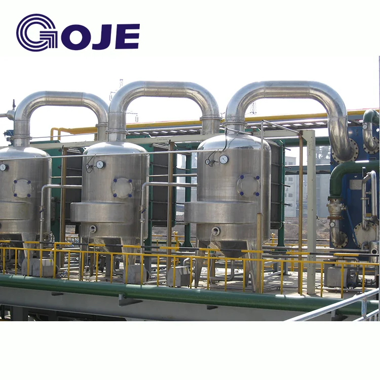 Multi Effect Evaporator System Forced Circulation Evaporator Sugar and Salt Evaporation Crystallization