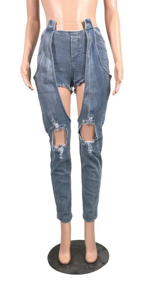 Pantalones Vaqueros Negros Desgastados Para Mujer,Pantalón Largo Sexy Con  Agujeros Rotos,Calado Informal A La Moda,Para Verano Y Otoño,Rs00228 - Buy  La Mitad De Los Pantalones Para Las Mujeres Sexy Denim Pantalones Ropa
