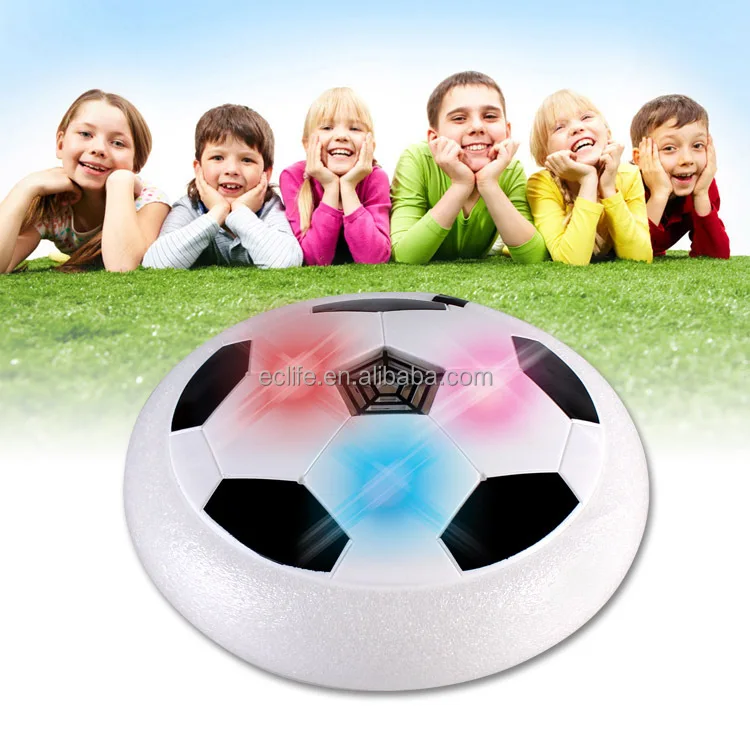 Fun LED Light-Up Hover Soccer Ball Indoor Air Suspension Floating Football Game Safe for Kids Unisex Outdoor Toy