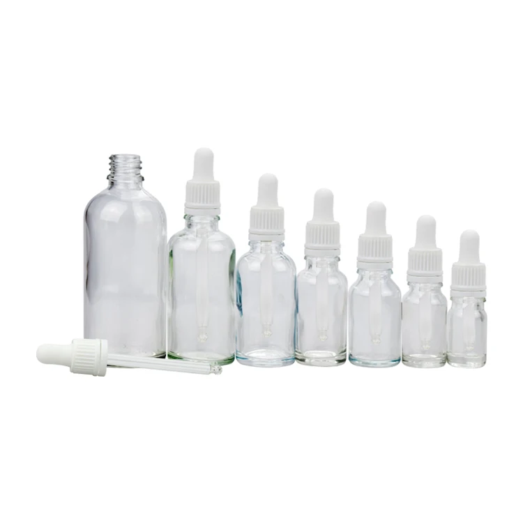 Download Personal Care Cosmetic Use 5ml 10ml 15ml 20ml 30ml 50ml 100ml Clear Glass Dropper Bottle With White Dropper Buy Clear Glass Bottle With Dropper Bottle For Essential Oil With Dropper Clear Glass Dropper