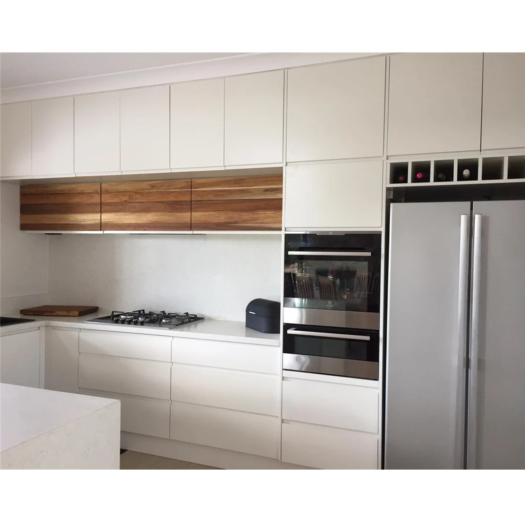 Vermont Project in Perth Australia White Modern Two Pack Paint Kitchen Cabinet Design