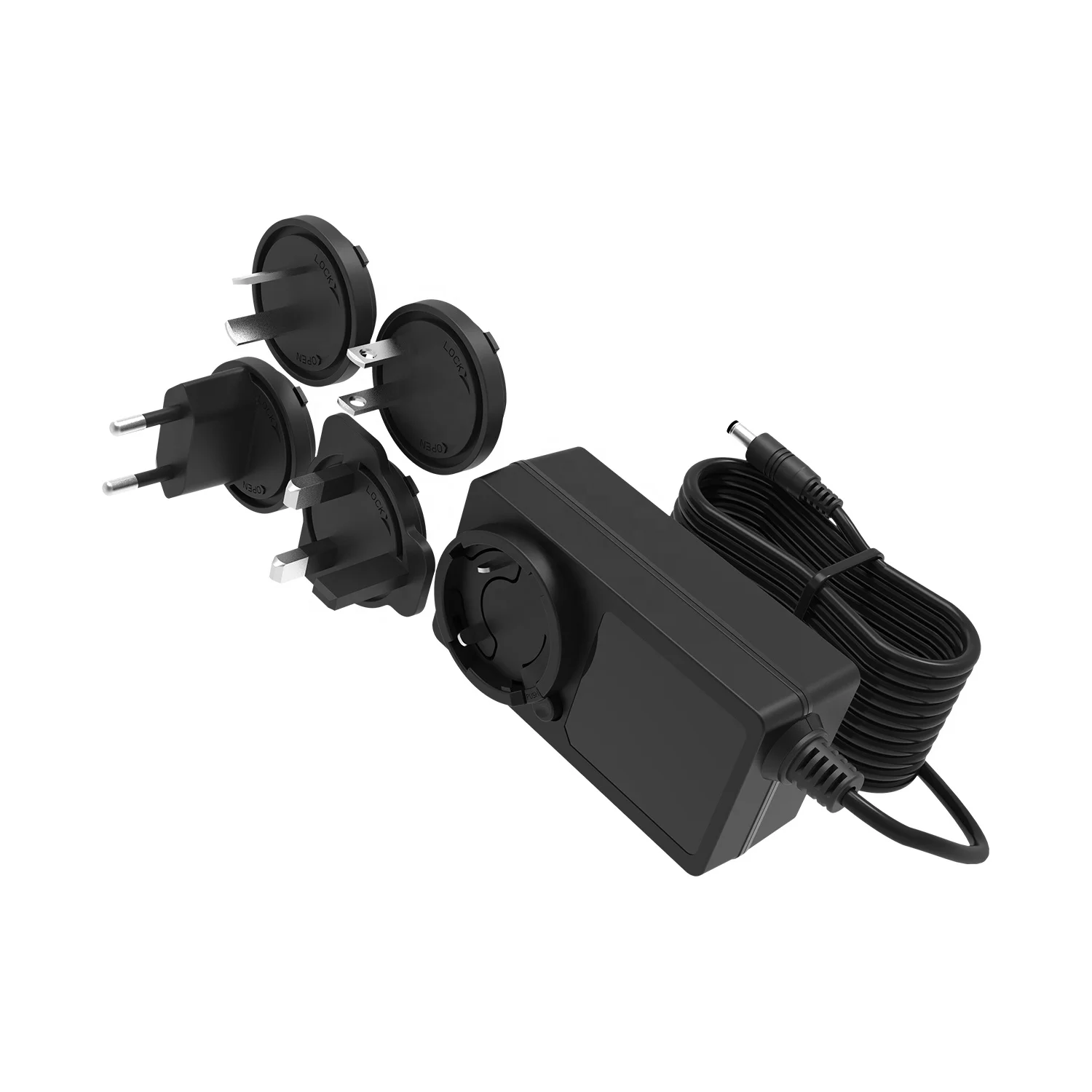 AC 220V DC 38V 1A Interchangeable Portable Li-ion / Lithium Battery Charger