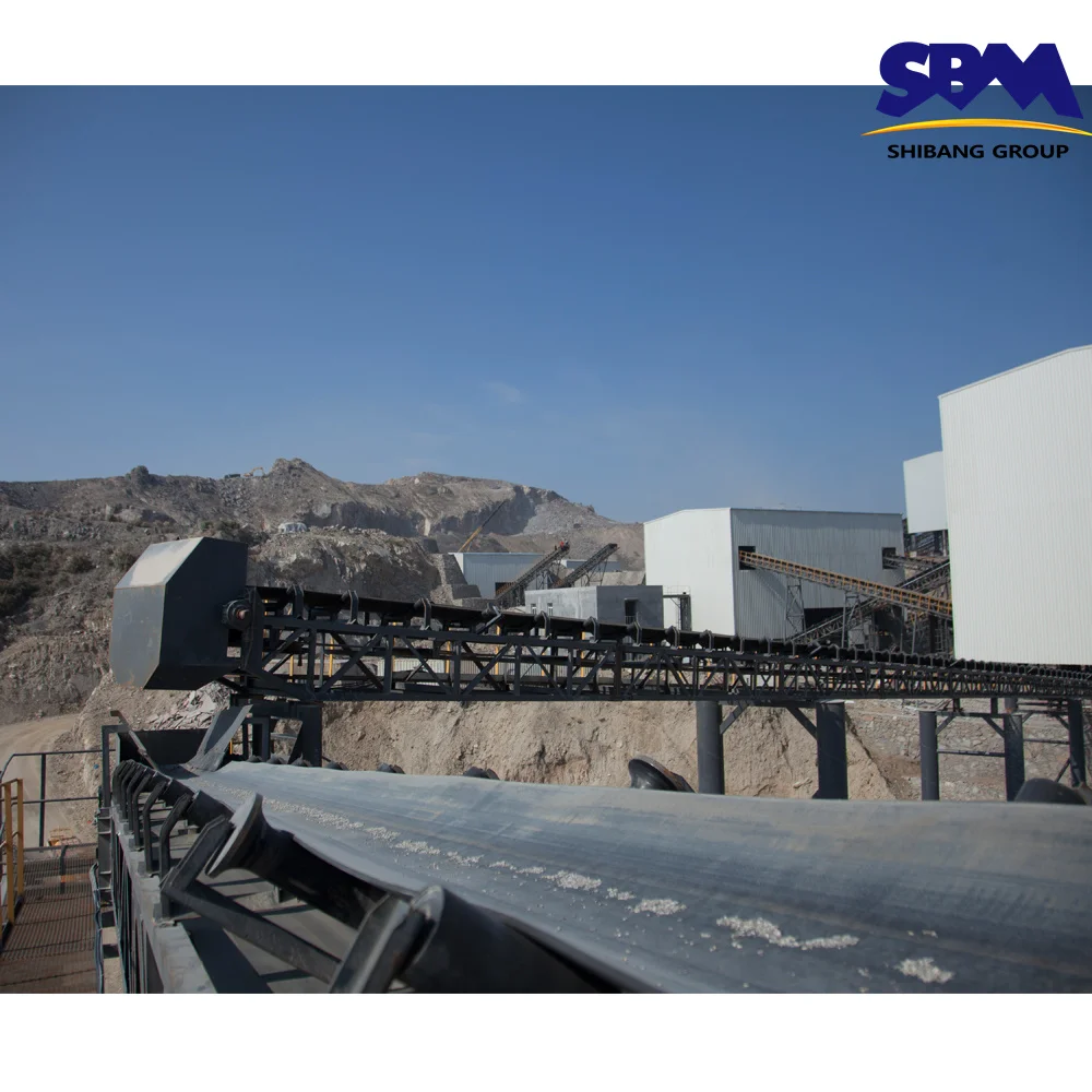 2024 the Sand Aggregate Moving Line, Which Is Popular in South African Quarries, Is Equipped with diesel Power