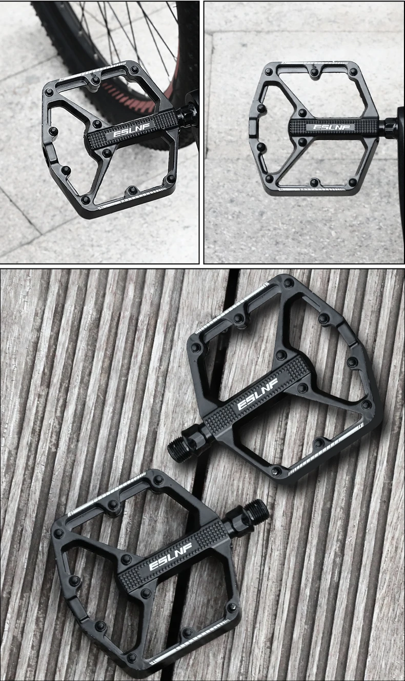 Universal Cycling Ultralight Mountain Bike Pedals Mtb Sealed 4 Bearing