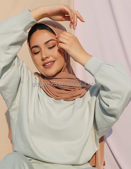 High Quality Bamboo Jersey Hijab Sun 