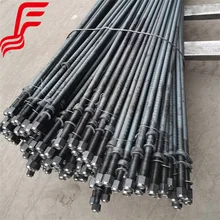 High Quality Mine Roof Bolt Left-Handed Thread Steel Anchor Rod Rebar Rock Bolt Manufacturer