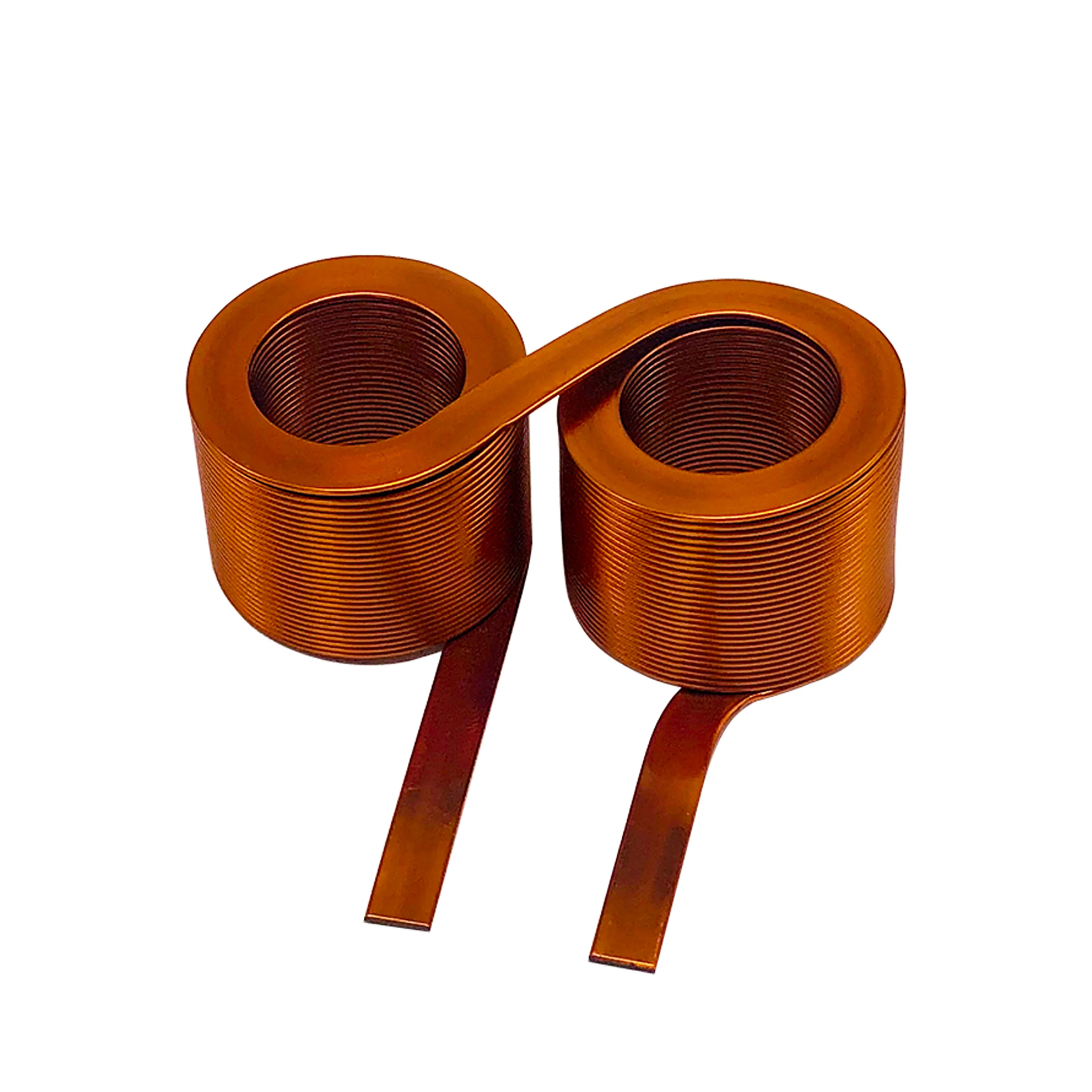 Promotion Magnetic Air Core Coil Inductance Enameled Coil Electric Vehicle/Energy Storage Precision Flat Copper Coil