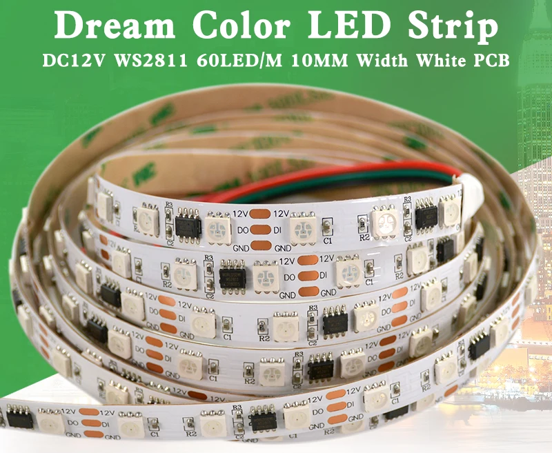WS2811 60leds strip light