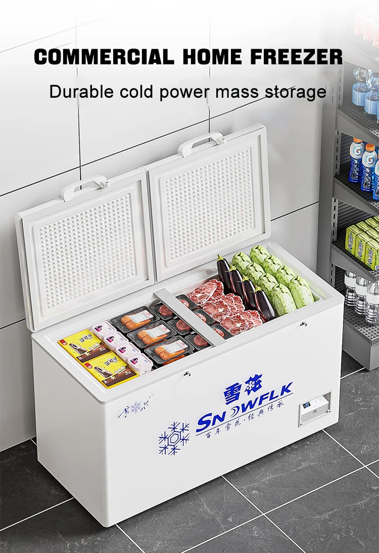 Frigo Cooling System Blast Freezer Top Open Second Hand Deep Chest Two