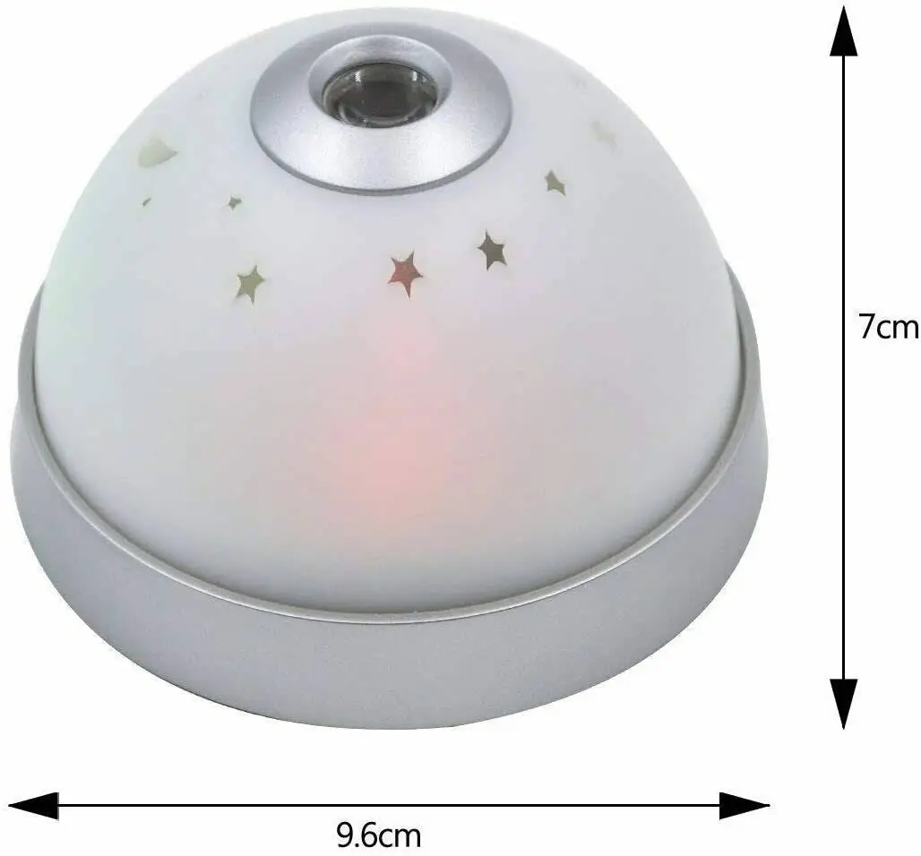 2023 Home Decoration Funny Kids Calendar Month Date Desktop Clock Time Led Display Moon Star Projection Desktop Alarm Clock