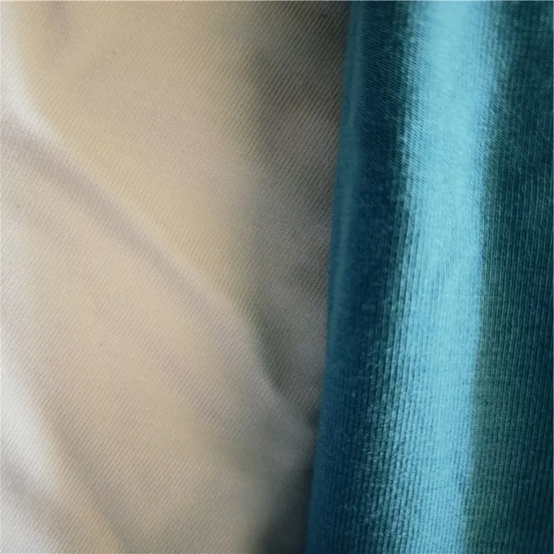 95% Bambuskohle-Faser Spandex-Stoff Dehnbarer Bambus-Kohlefaser-Strickstoff