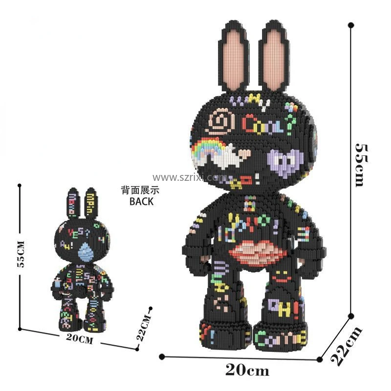 Momo Rabbit Series Pen Graffiti Rabbit 8002 Series Decompression Parent ...