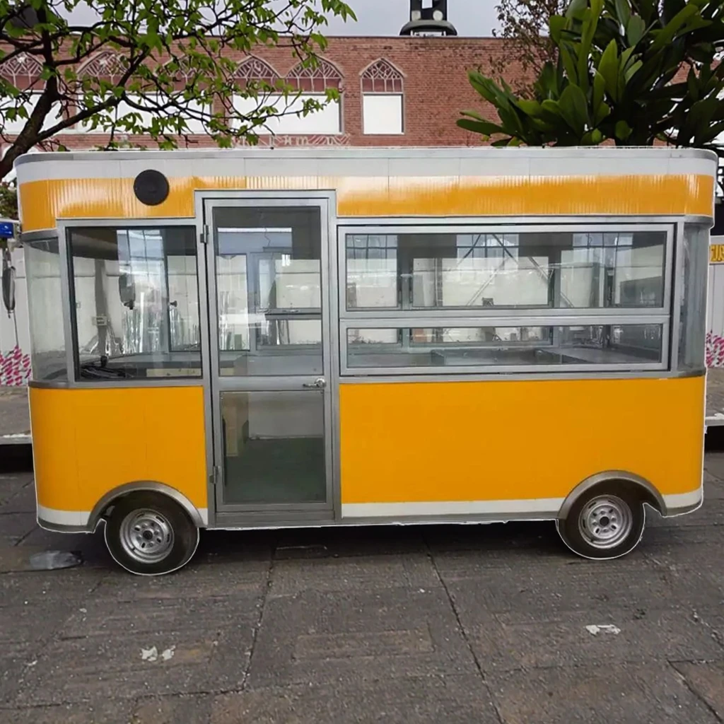 Breakfirst Mobile Kitchen Food Bus Fast Food Mini Bus for Sale