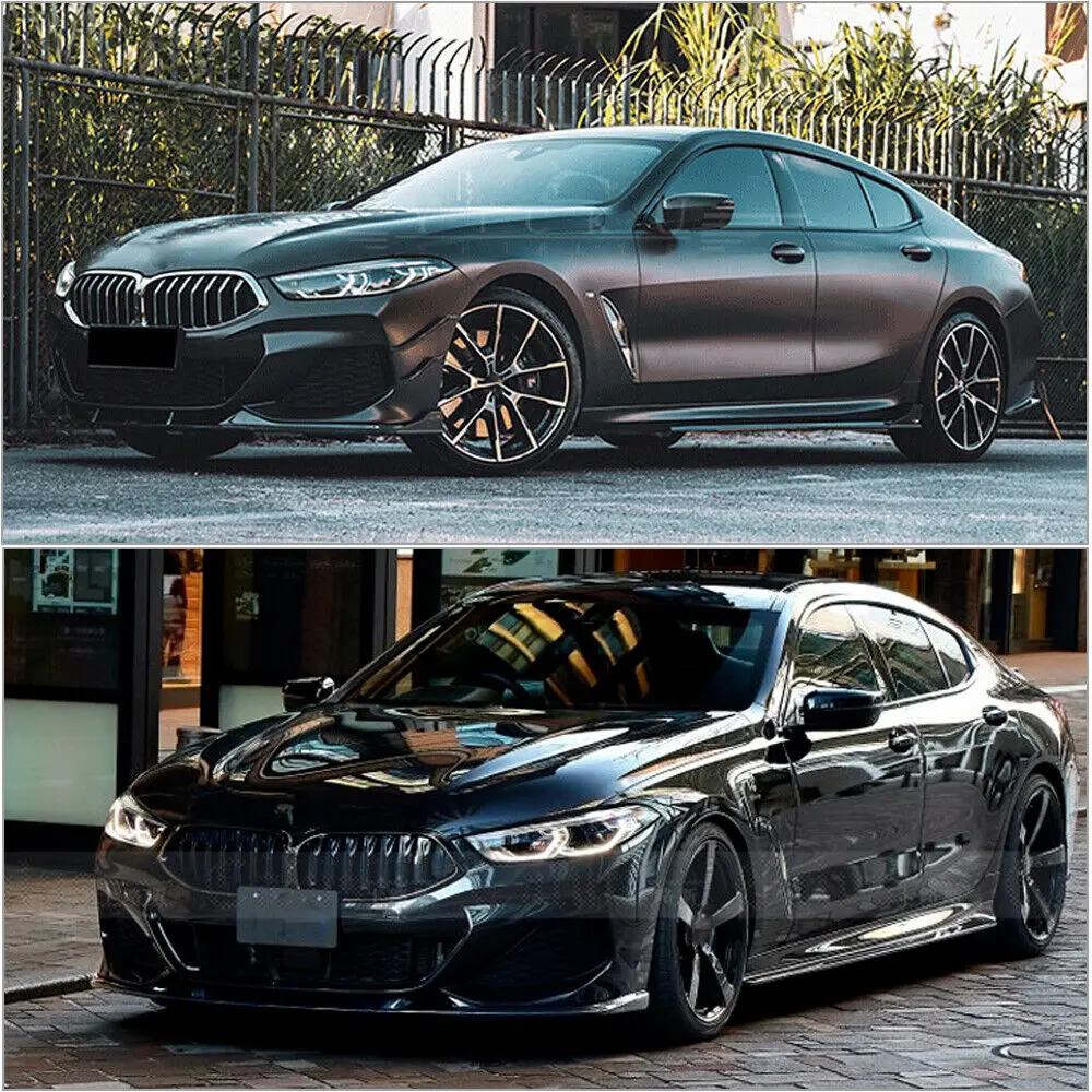 Prepreg Carbon Fiber M850i Side Skirts Extension for BMW 8 Series G16 Msport F93 M8 2018 2022 4-door Sedan