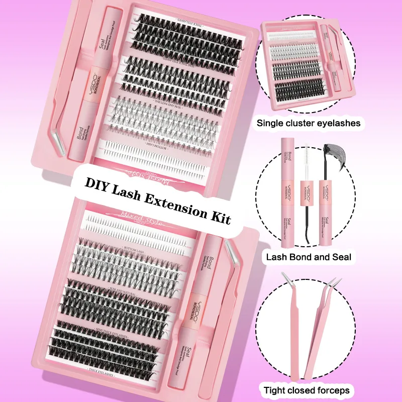 Private Label Fluffy Lashes Full Strip Eyelashes Vendors Faux Natural 3D Mink Lashes 15-25mm Wholesale Eyelashes