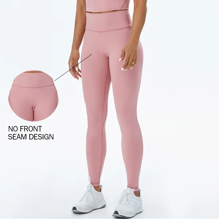 No Front Seam Yoga Pants