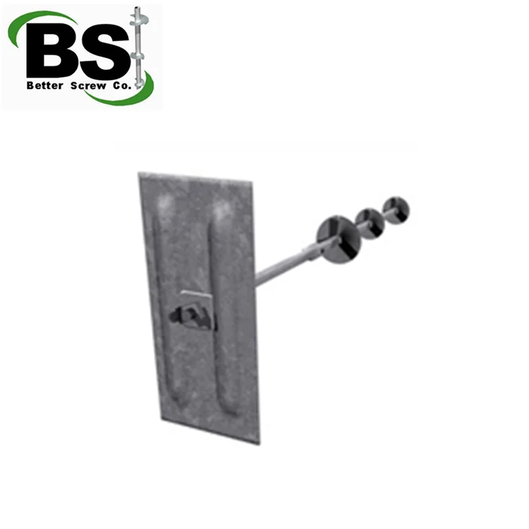 Gravity Retaining Wall Block Helical Tie Back Anchors for Foundation Repairs