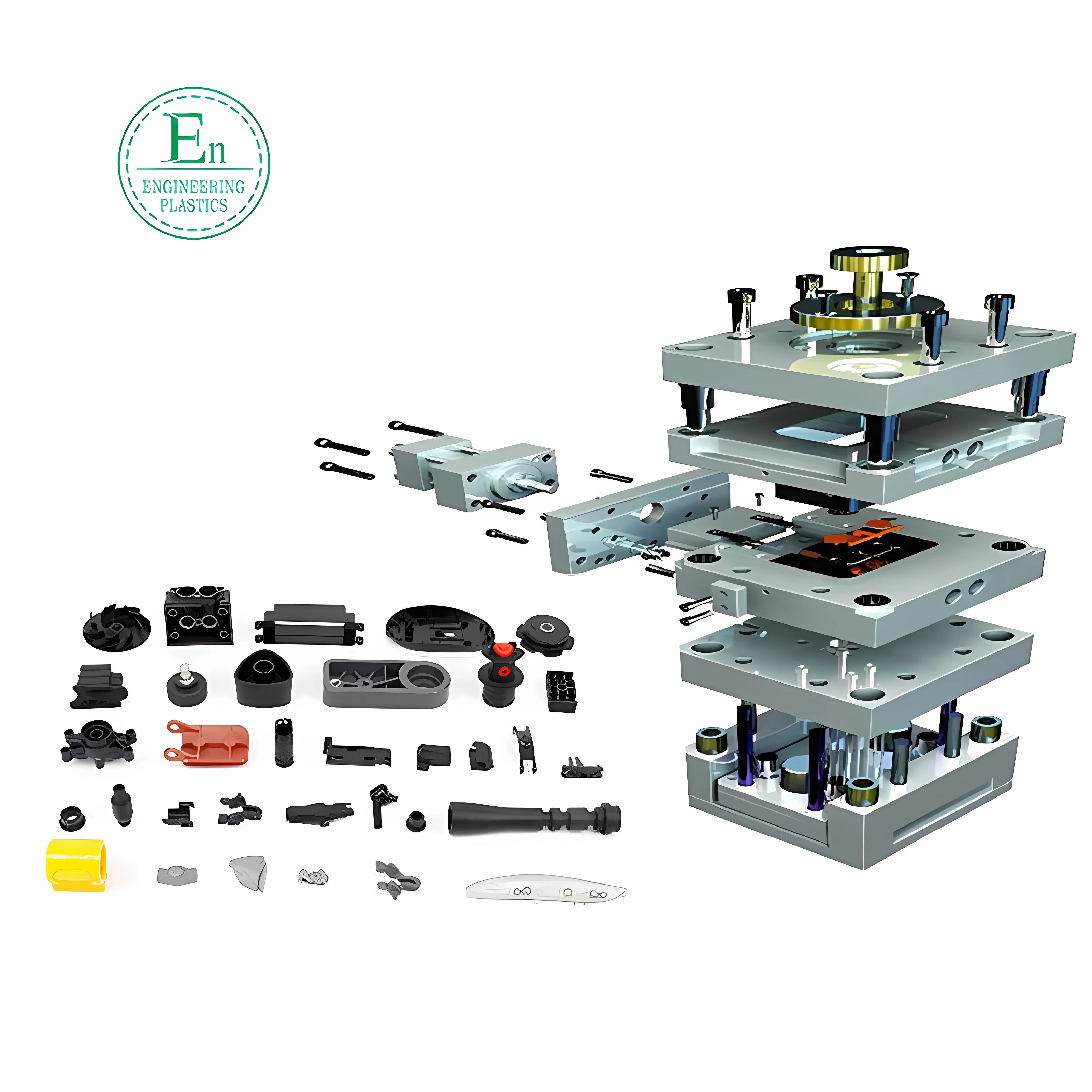 China High Quality Custom Design Injection Mold Plastic Product Provider Injection Mould Injection Molding Parts Manufacturer
