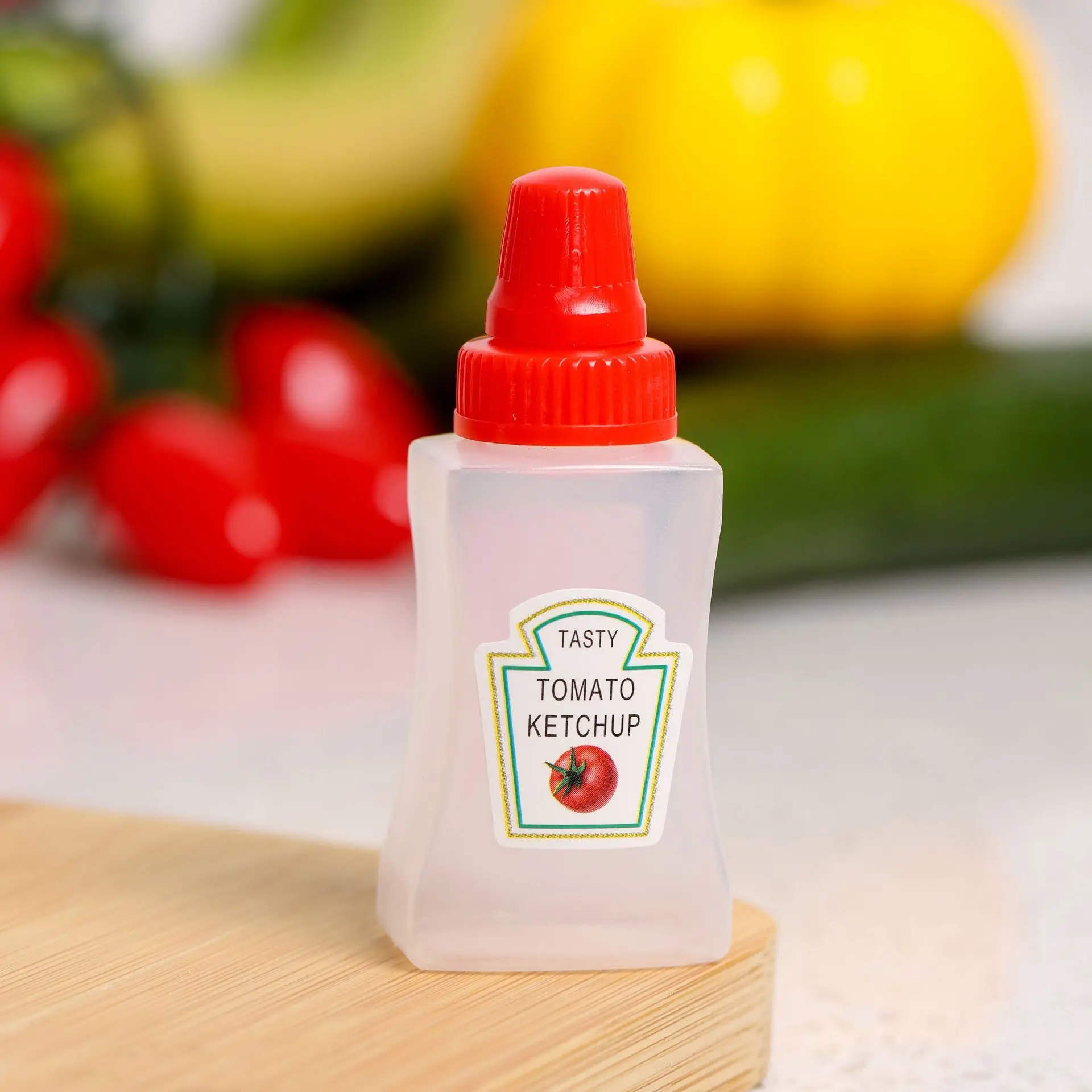 25ml travel portable mini ketchup bottle