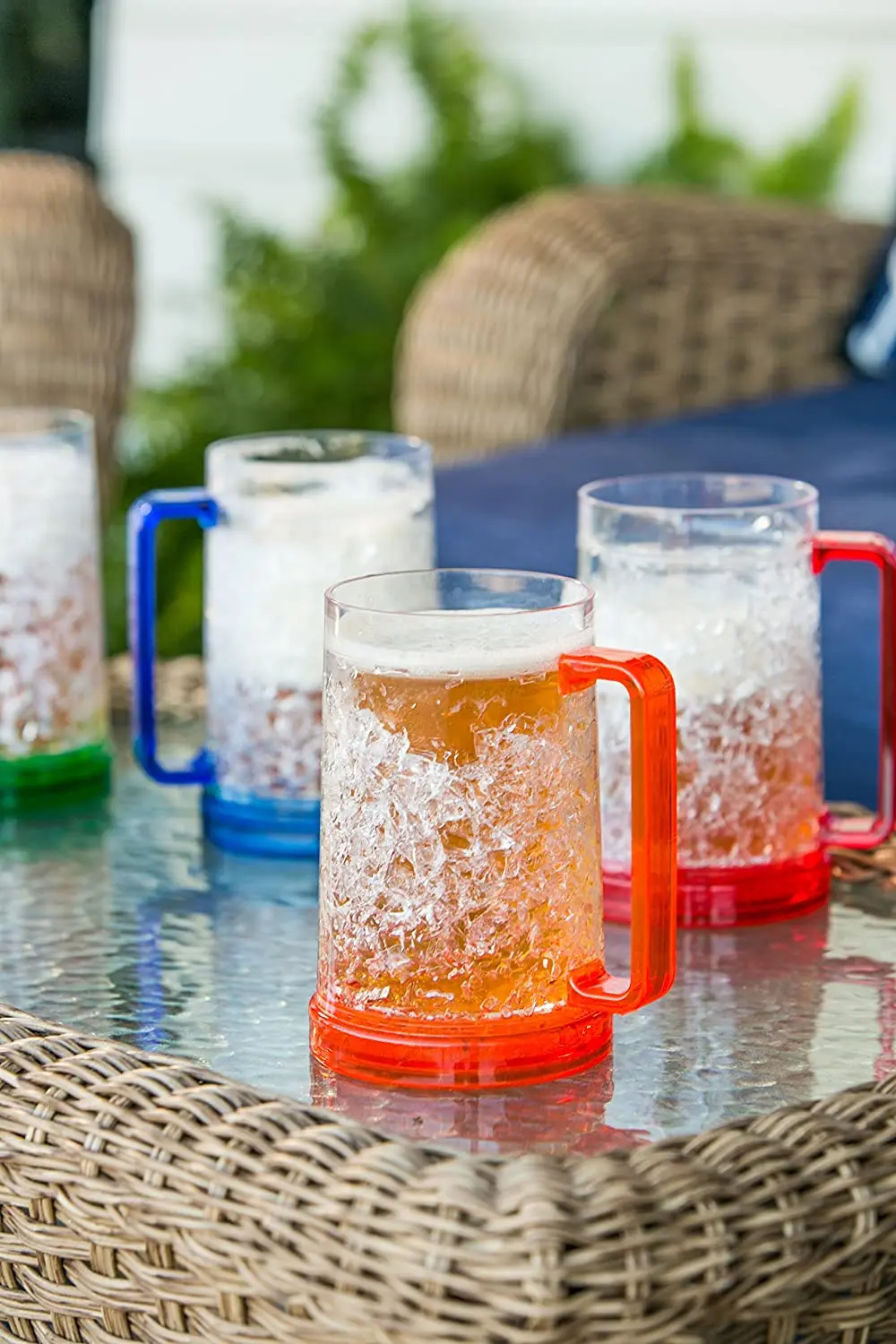 Frozen Gel Insulated Beer Mug Freezer Beer Mugs Buy Frosty Mugs