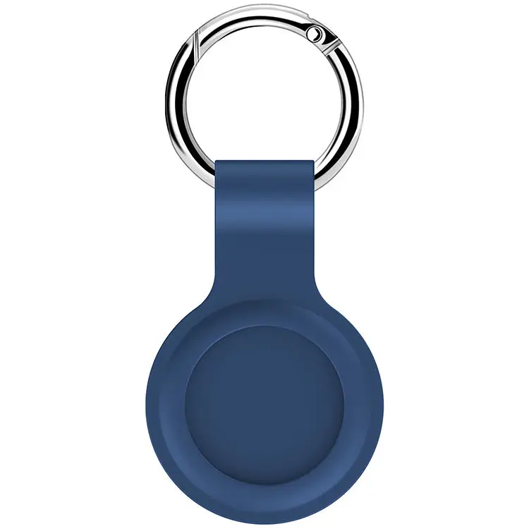 product smart anti lost airtag cover flexible soft silicone key ring for pets keys and backpack waterproof accessory for apple airtag-4