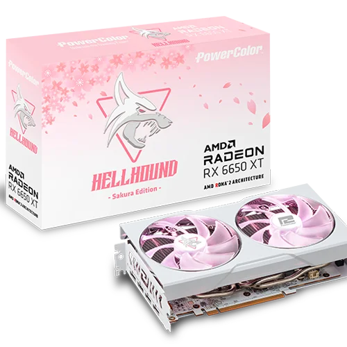 Brand New Powercolor Hellhound Sakura Amd Radeon Rx 6650 Xt Hot Sell  Graphics Card Hellhound Sakura Amd Radeon Rx 6650 Xt - Buy Rx 6650 Xt,6650  Xt,Radeon 6650 Xt Product on Alibaba.com