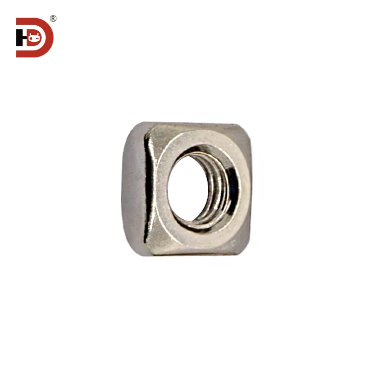 product aluminum fittings fastening nut square carbon steel aluminum profile special nut m4m5m6m8 nut-3