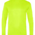 Fit Custom Sports Streetwear Hygroscopic And Anti-bacterial 100% Polyester Plain Dyed Dry Fit Long Sleeve T Shirt