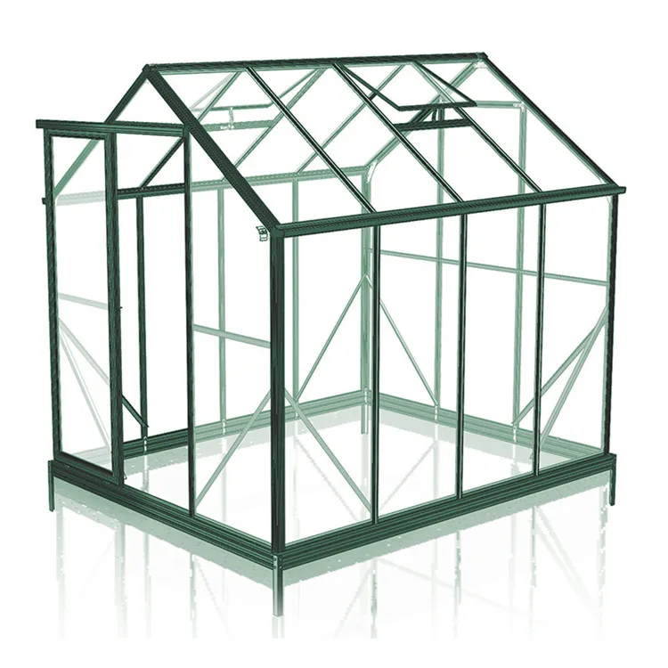 Portable Modular Polycarbonate Winter Garden Gazebo Prefab Greenhouse Insulated Walk in Cheap Indoor Home Hobby Greenhouse