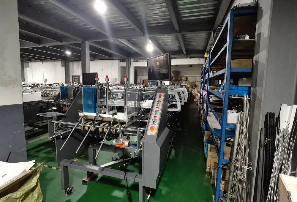product zh 900xc modular multifunction fully automatic 4 and 6 corner box folder gluer machine-26