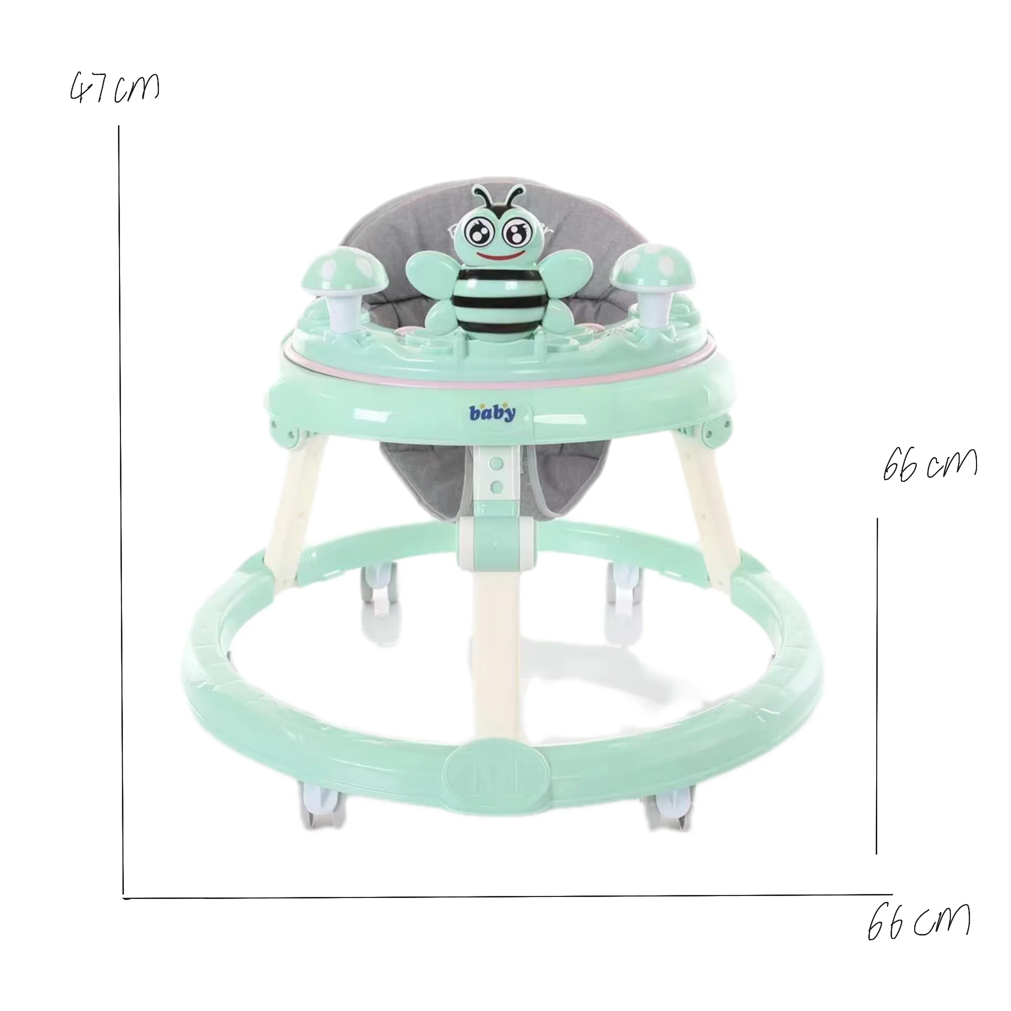Wholesale Classic Style Baby Walker With Push Bar High Quality Baby