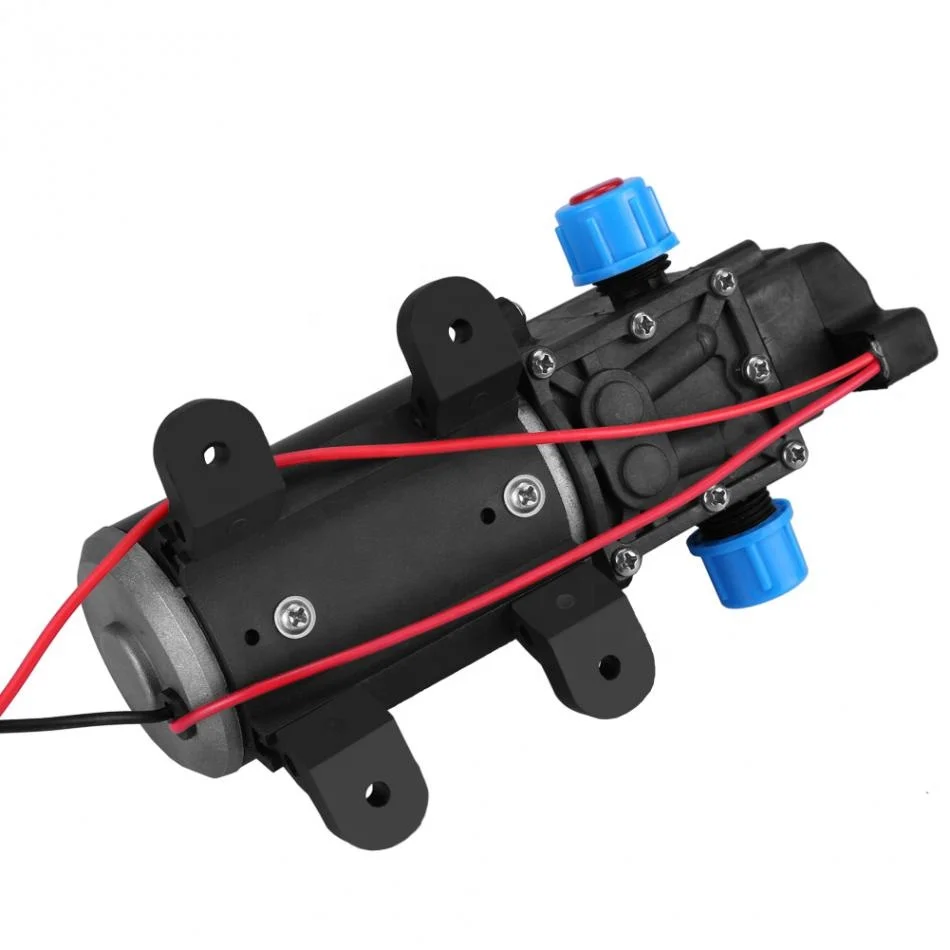 Pompa Autoadescante Per Acqua 12V – 160 Psi, Portata 8 L/min, Ideale Per Lavaggio Auto, Impianti Solari E Usi Domestici