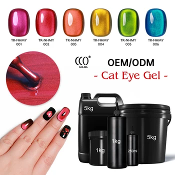 2025 CCO Private Label Cat Eye UV Gel Nail Polish Salon Art Certified 3D LED Soak Beauty Product