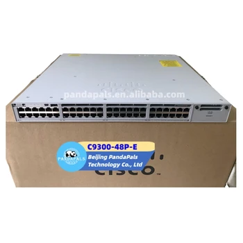 Original New Ciscos Catalysts switch C9300-48P-E 9300 48 port poe network switch C9300-48P