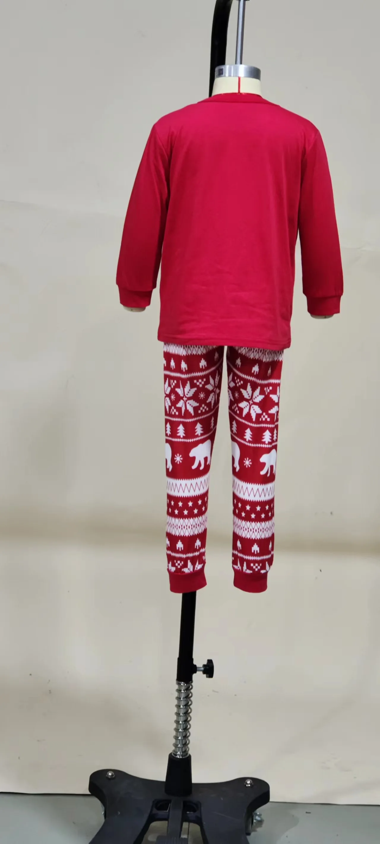 Wholesale Christmas Pajamas Xmas Unisex Winter Long Sleeve Cotton Family Christmas Pajamas