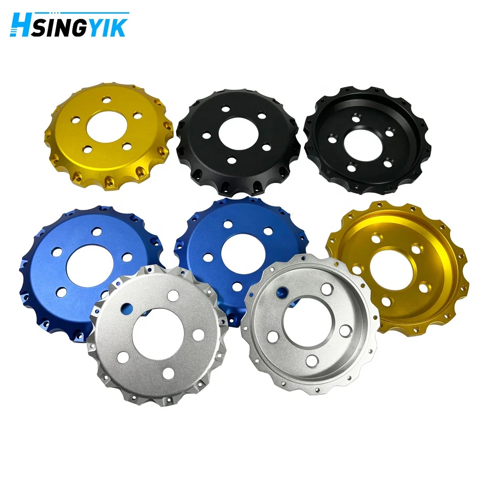 Car Aluminum Alloy Steel Mounting Bell Brake Center Hat Bell Hub for Floating Brake Disc
